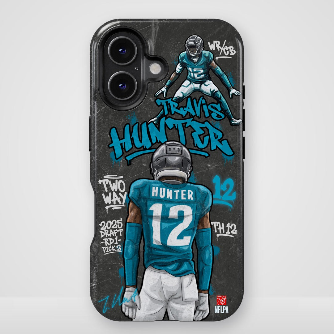 Travis Hunter NFLPA Graffiti 27 phone case