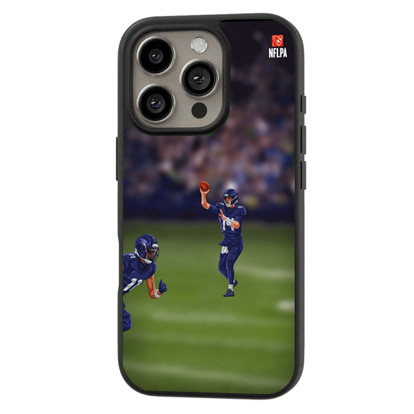 Darnold No Look Pass to JSN – NFLPA Rotoscope (Championship Game)