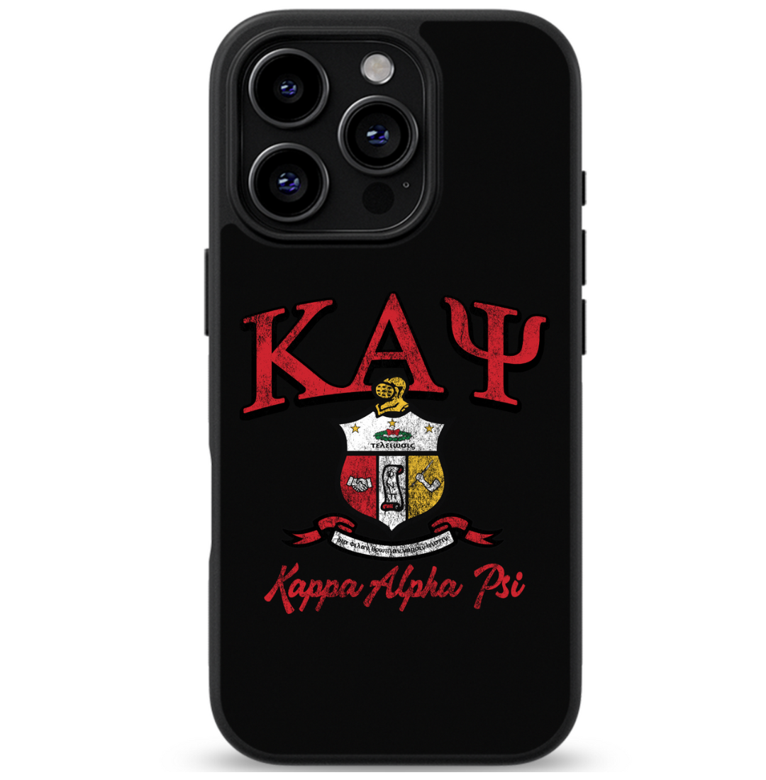 Kappa Alpha Psi - Black Phone Case
